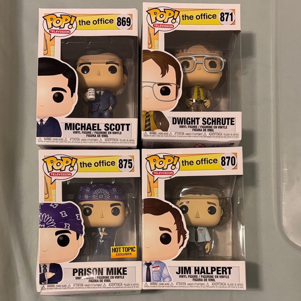 Funko The Office Pop! Vinyl Figures Set